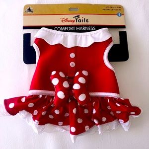 ❤️ Disney Tails Minnie Mouse Comfort Harness XS S M L XL - NWT from Disneyland